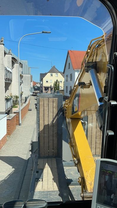 Nahaufnahme eines Krans